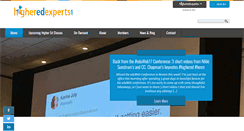 Desktop Screenshot of higheredexperts.com