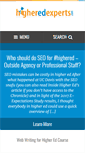 Mobile Screenshot of higheredexperts.com